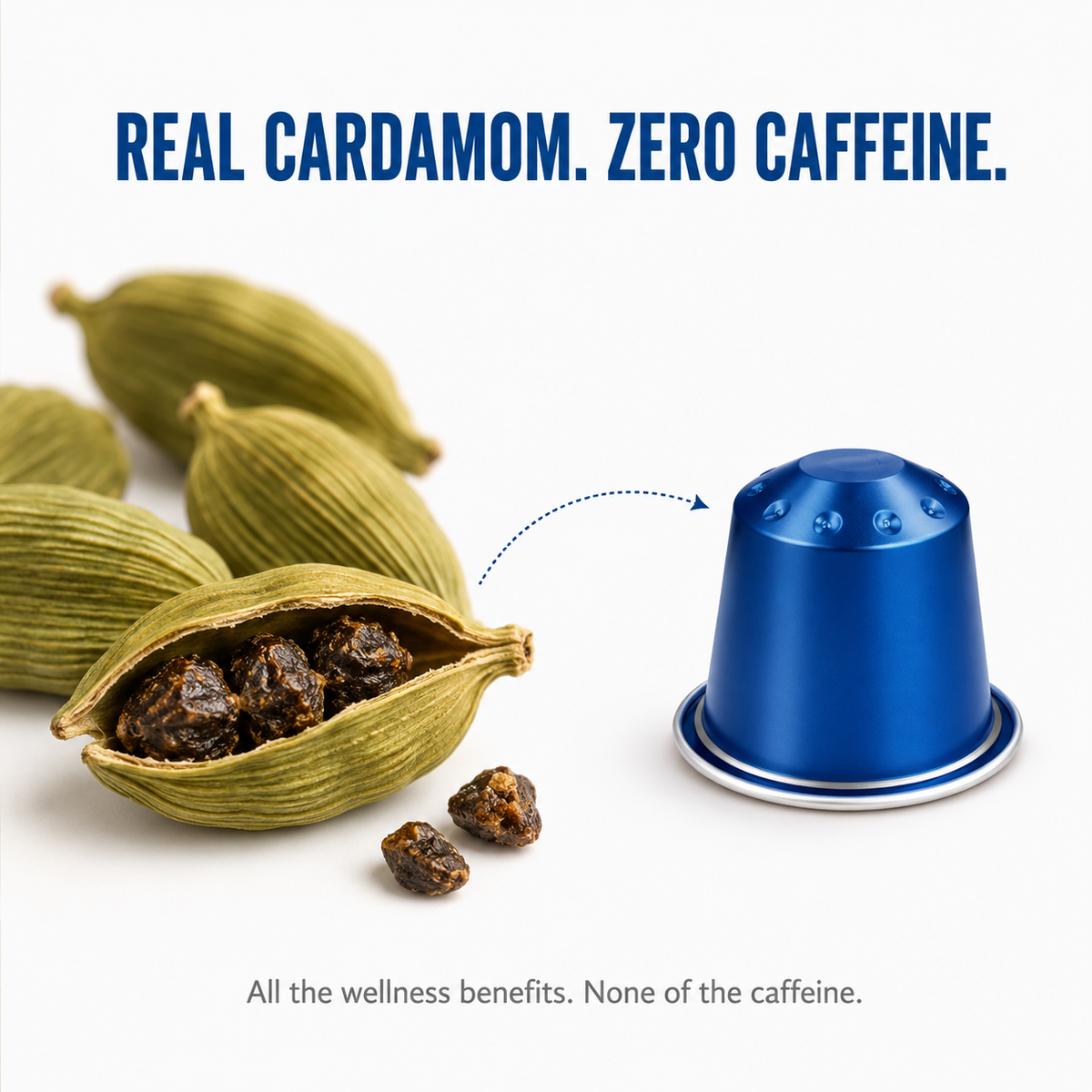 Mazaj Decaf — Cardamom Coffee Capsules