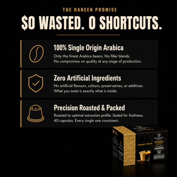 Haneen Blend - Pure Arabica Coffee Capsules