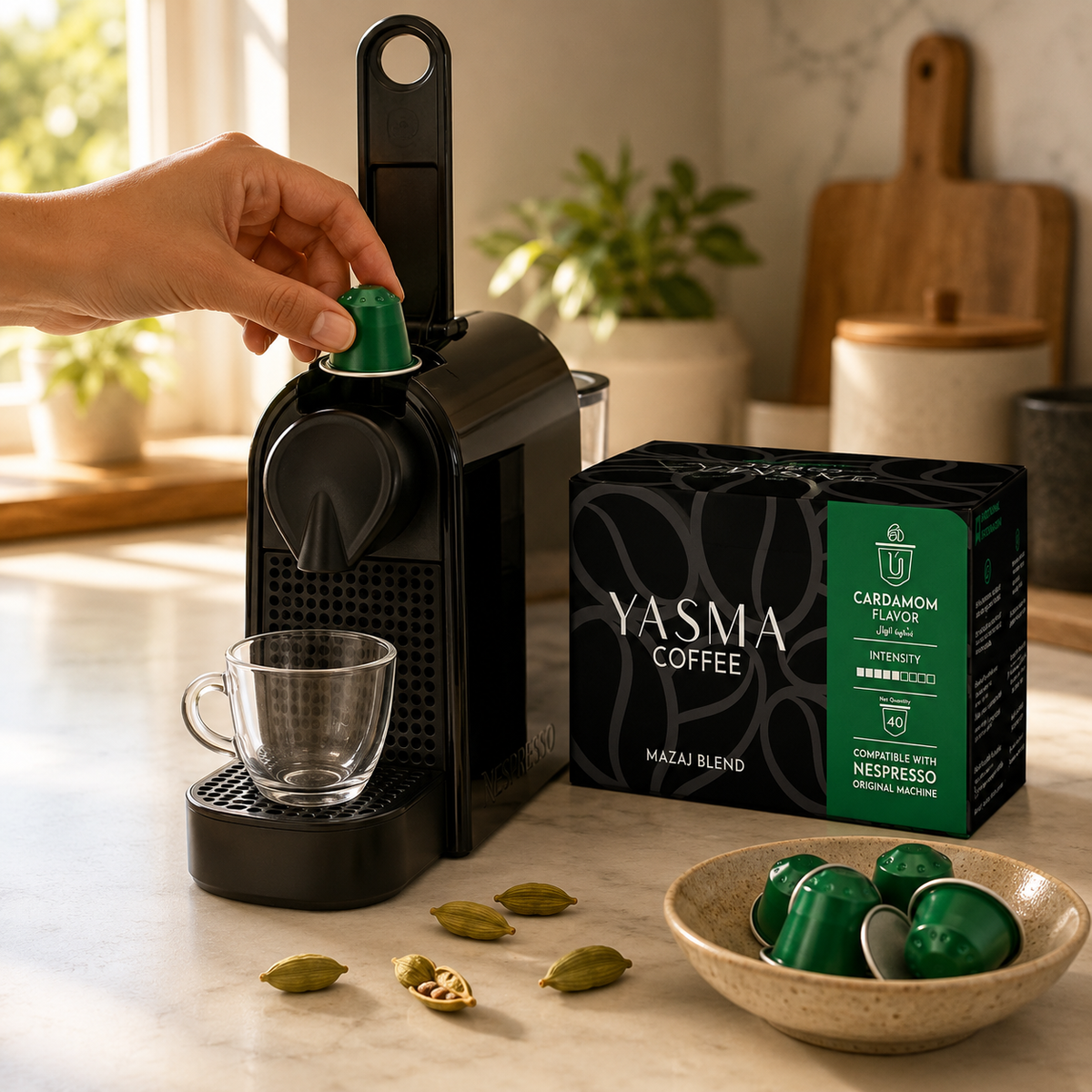 Mazaj Blend - Cardamom Coffee Capsules